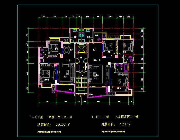 农家小型别墅设计CAD建筑图7