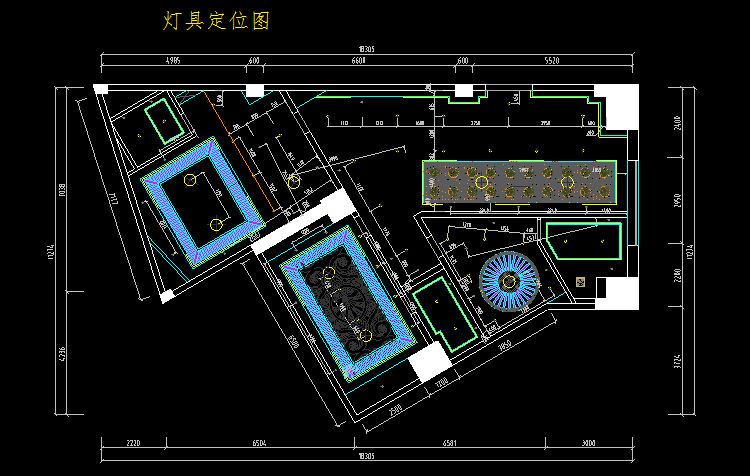 灯具定位